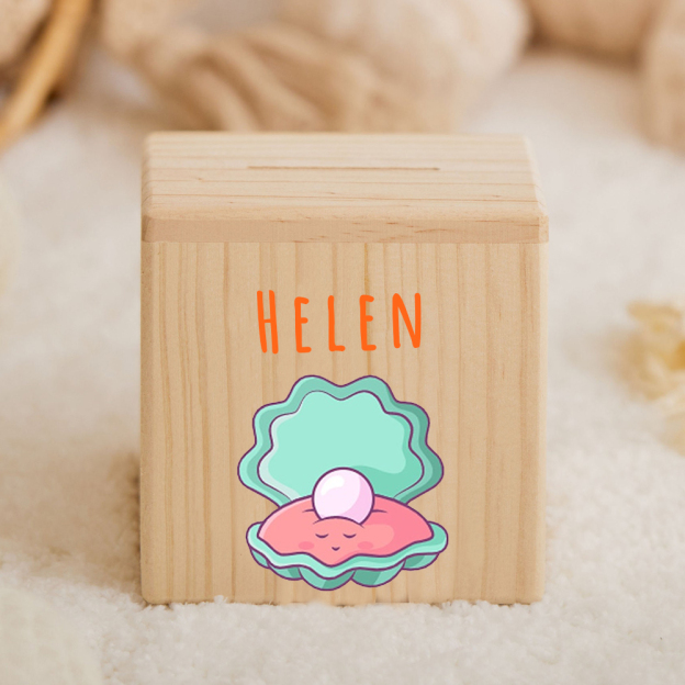 Personalized Kid Cute Animal Wooden Money Boxes