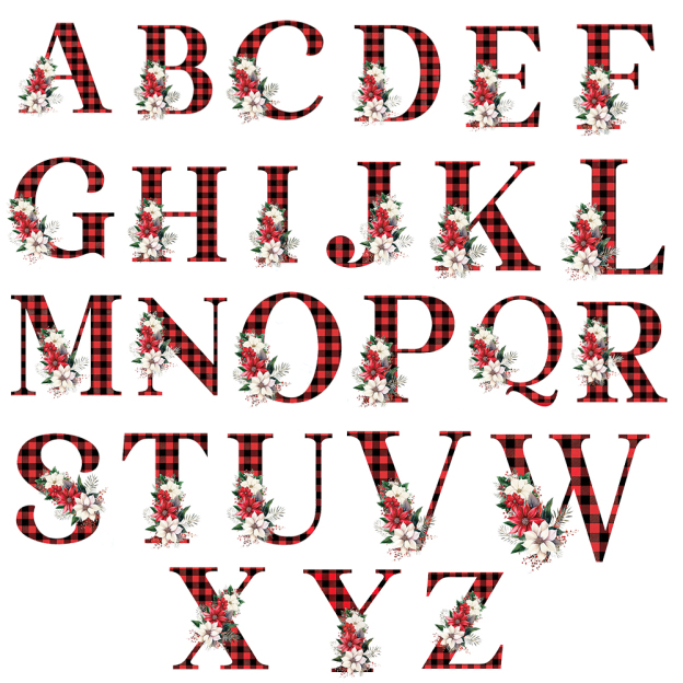 Personalized Name & Initial Christmas Gift Sack | MCGift68