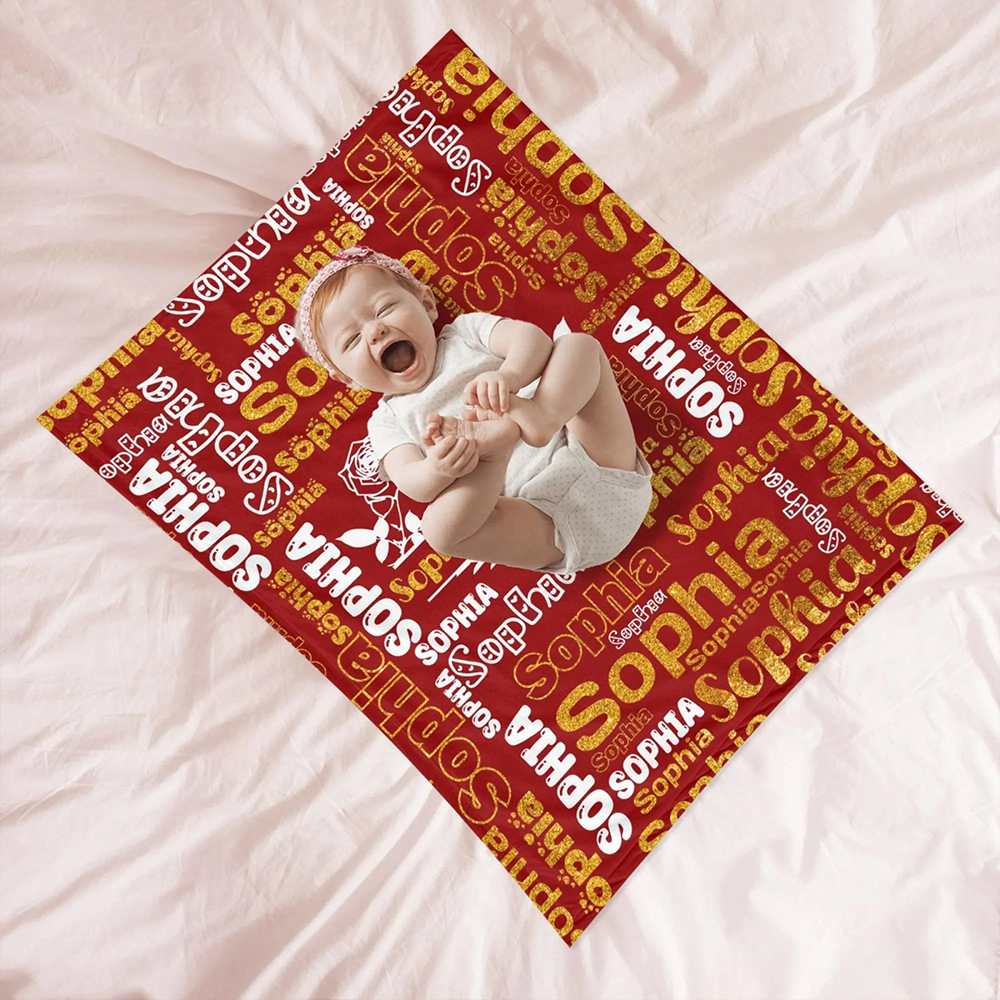 Personalized Lovely Kid Blanket for Comfort & Unique | BKKid142