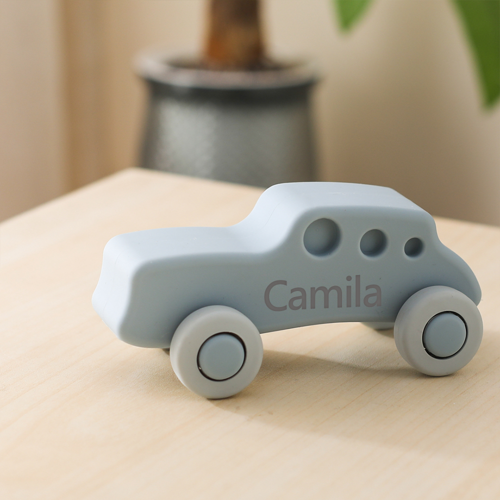 Personalized Kid Silicone Plane and Car Toy | CWToy99