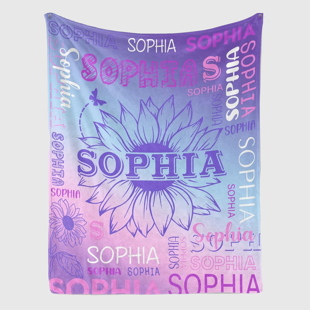 Personalized Lovely Kid Blanket for Comfort & Unique | BKKid158