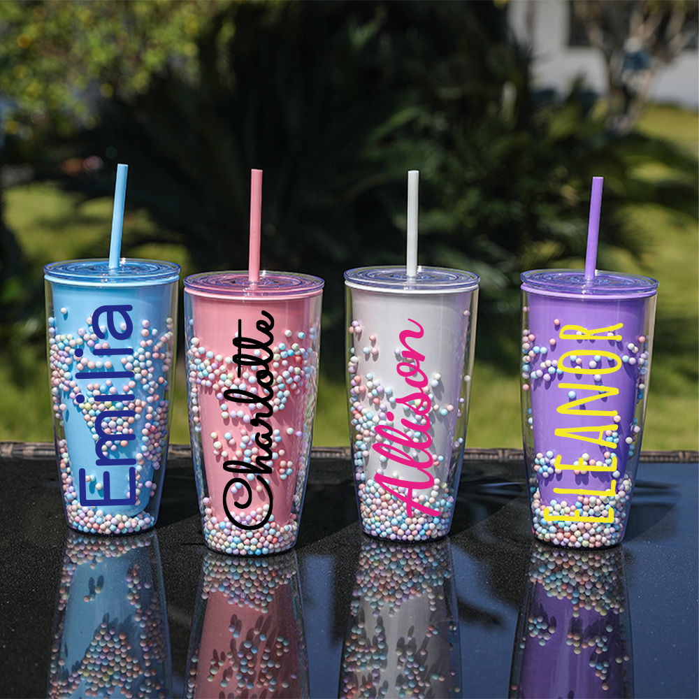 Personalised BPA Free 24oz Rainbow Tumblers Bottles | YouBottle73