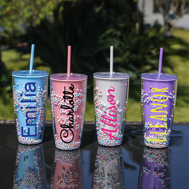 Personalised BPA Free 24oz Rainbow Tumblers Bottles | YouBottle73