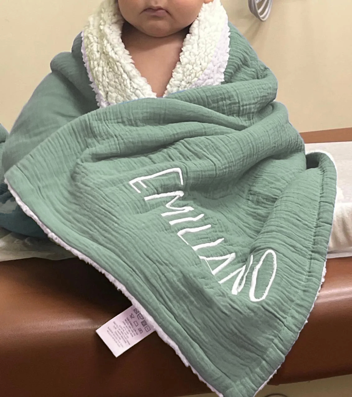 Personalized Embroidered Soft Fleece Baby Blanket | CWBaby154