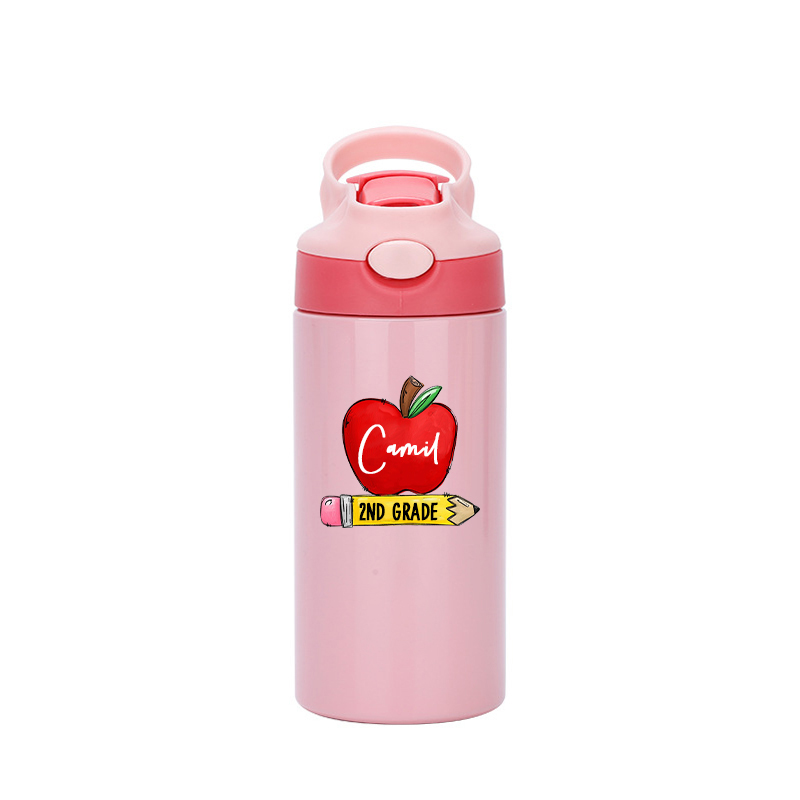 Personalised BPA Free 12oz Kid Water Bottles | YouBottle77