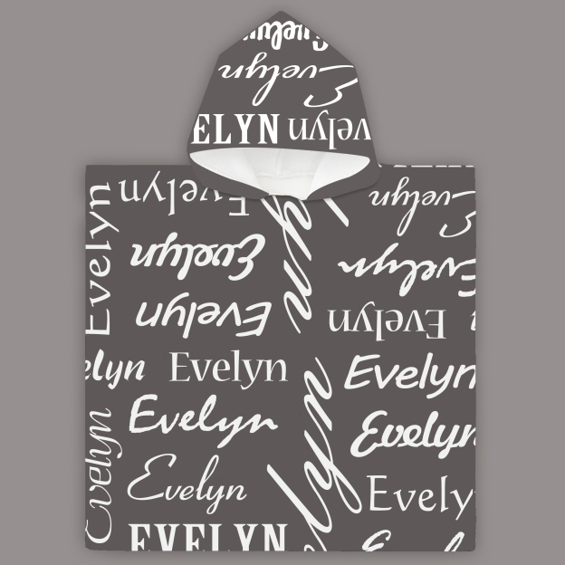 Personalized Hooded Beach Towel for Summer & Beach | CWHTowel02