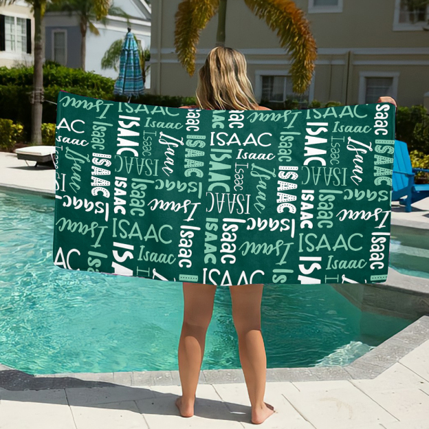 Personalized Lovely Kid Towel for Summer & Beach | CWTowel59