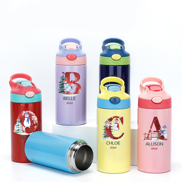 Personalised BPA Free 12oz Kid Water Bottles | YouBottle83