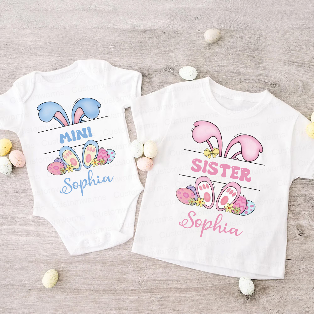 Personalized Family Happy Easter Matching Shirt | CWEaster53