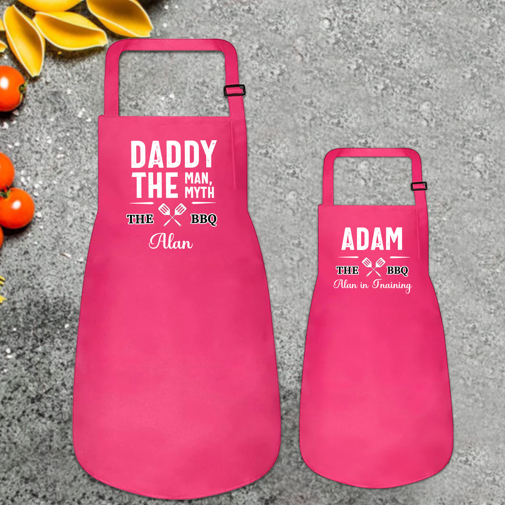 Personalised Multifunctional Waterproof Matching Family Apron | Apron31