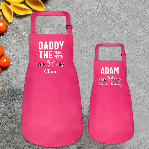 Personalised Multifunctional Waterproof Matching Family Apron | Apron31