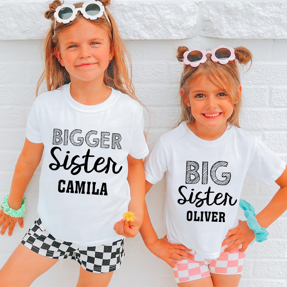 Personalized Matching Sibling Shirts | CWSibling02