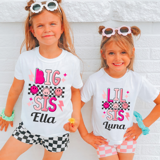 Personalized Matching Sibling Shirts | CWSibling03