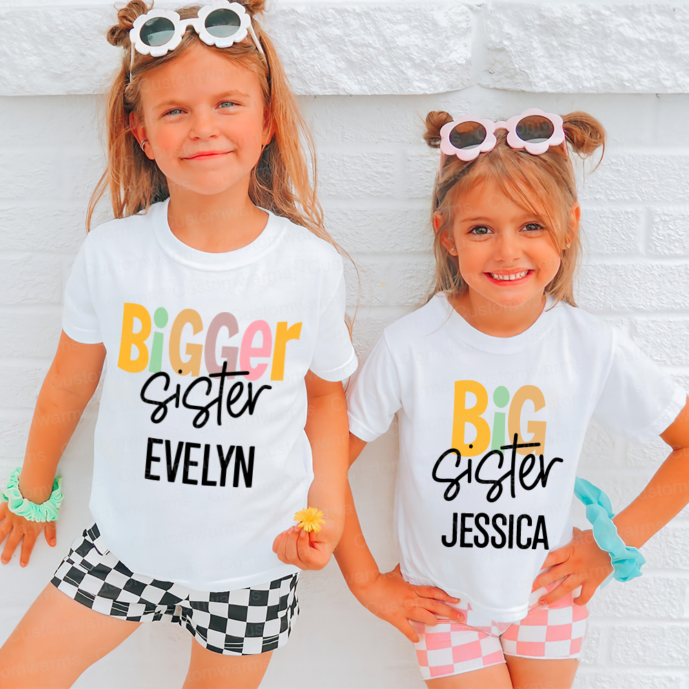 Personalized Matching Sibling Shirts | CWSibling04