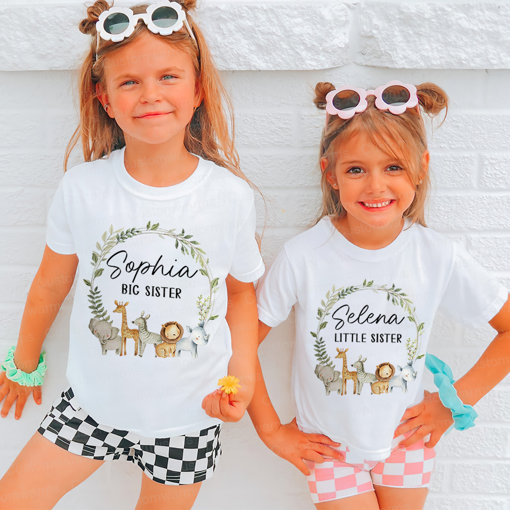Personalized Matching Sibling Shirts | CWSibling06