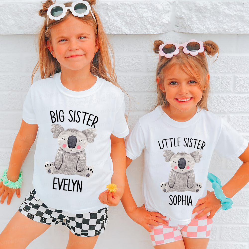 Personalized Matching Sibling Shirts | CWSibling07