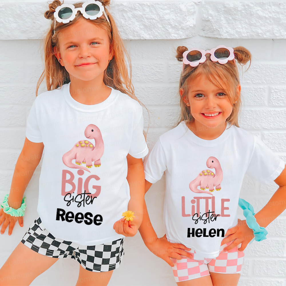 Personalized Matching Sibling Shirts | CWSibling08