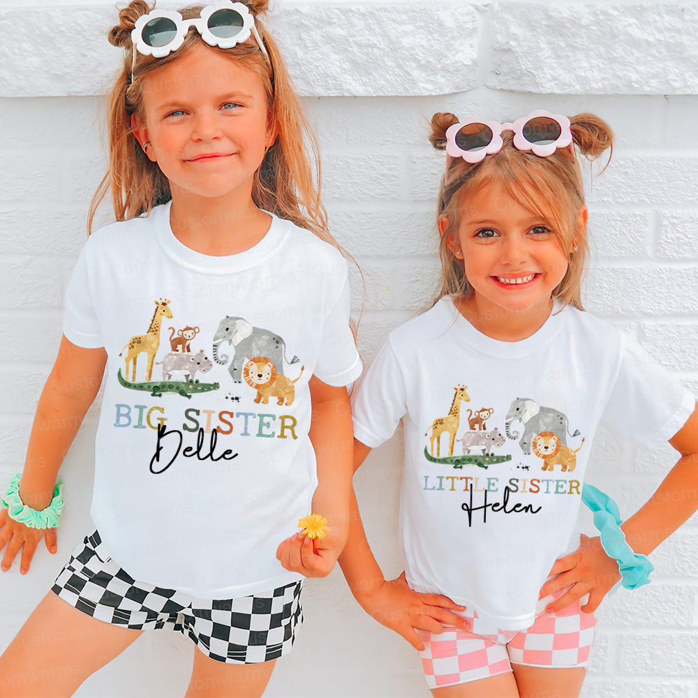 Personalized Matching Sibling Shirts | CWSibling12