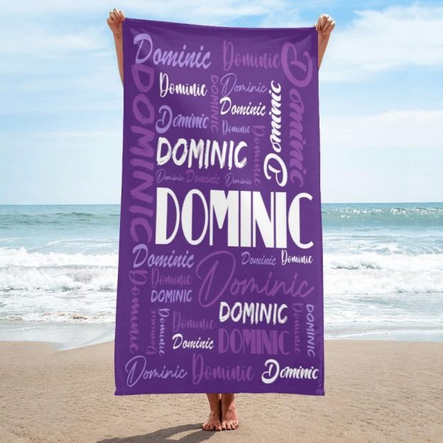 Personalized Lovely Kid Towel for Summer & Beach | CWTowel95
