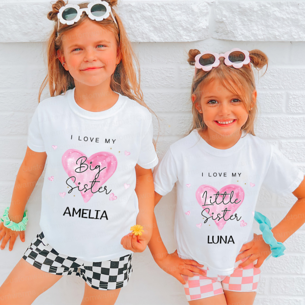 Personalized Matching Sibling Shirts | CWSibling16