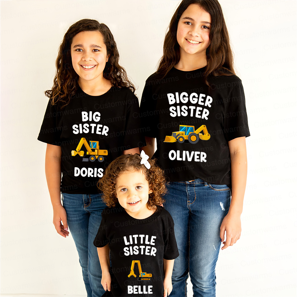 Personalized Matching Sibling Shirts | CWSibling17