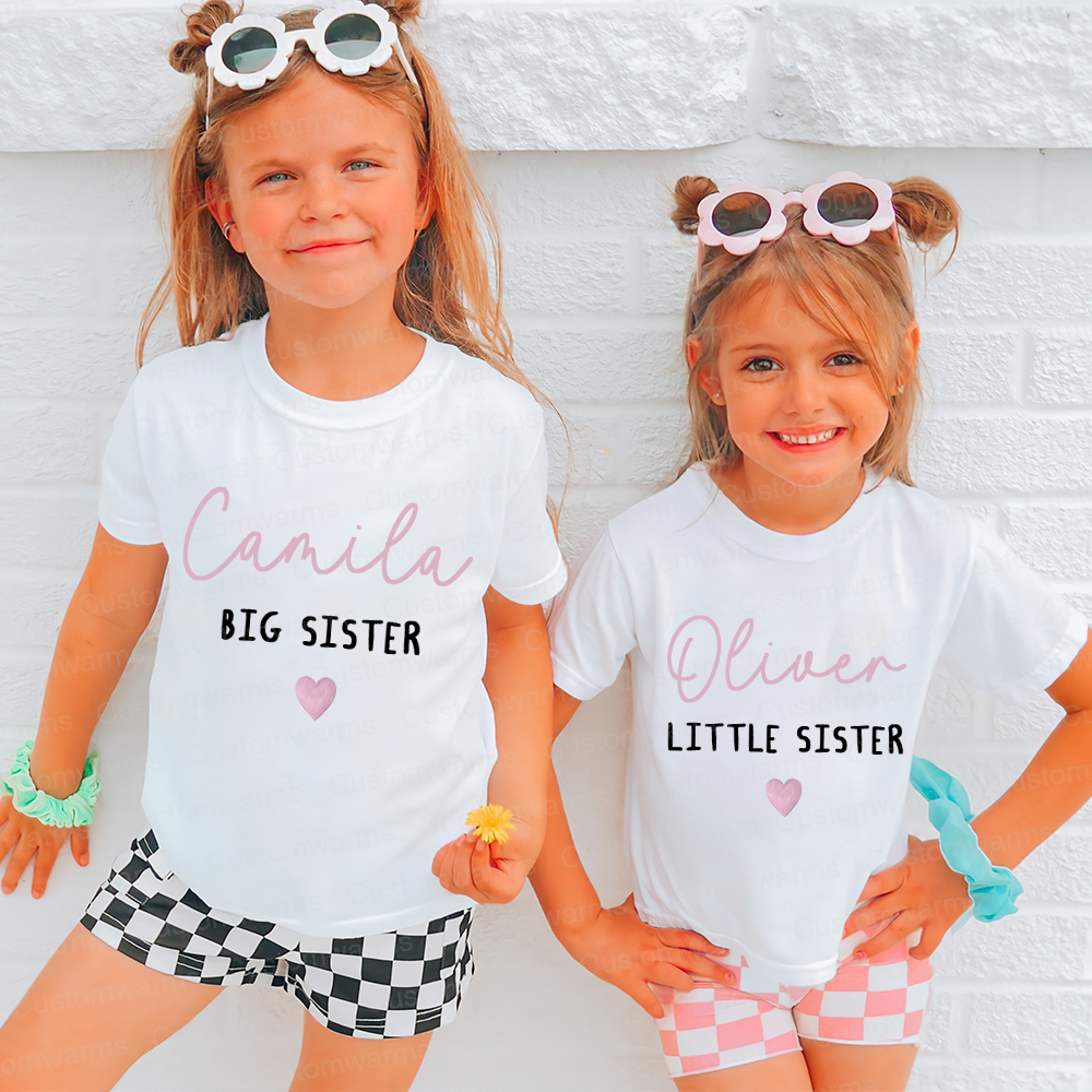 Personalized Matching Sibling Shirts | CWSibling18
