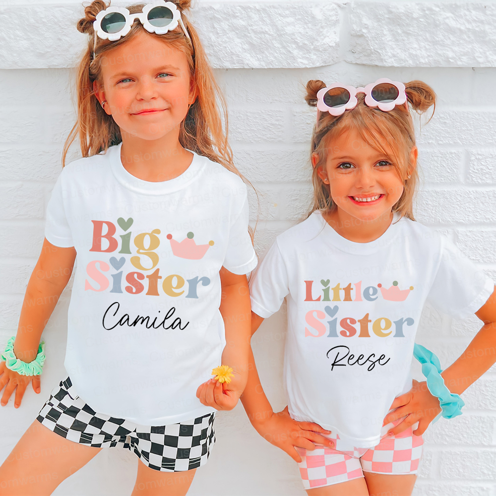 Personalized Matching Sibling Shirts | CWSibling20