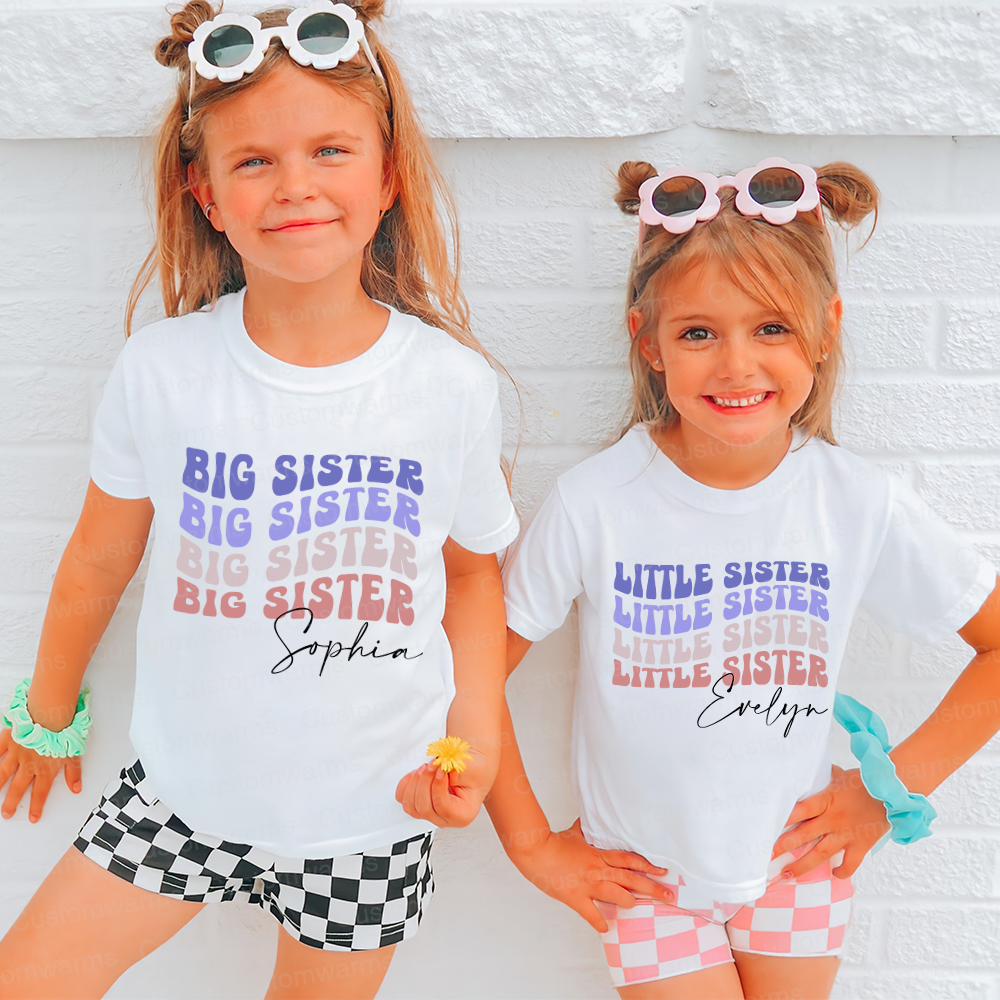 Personalized Matching Sibling Shirts | CWSibling24