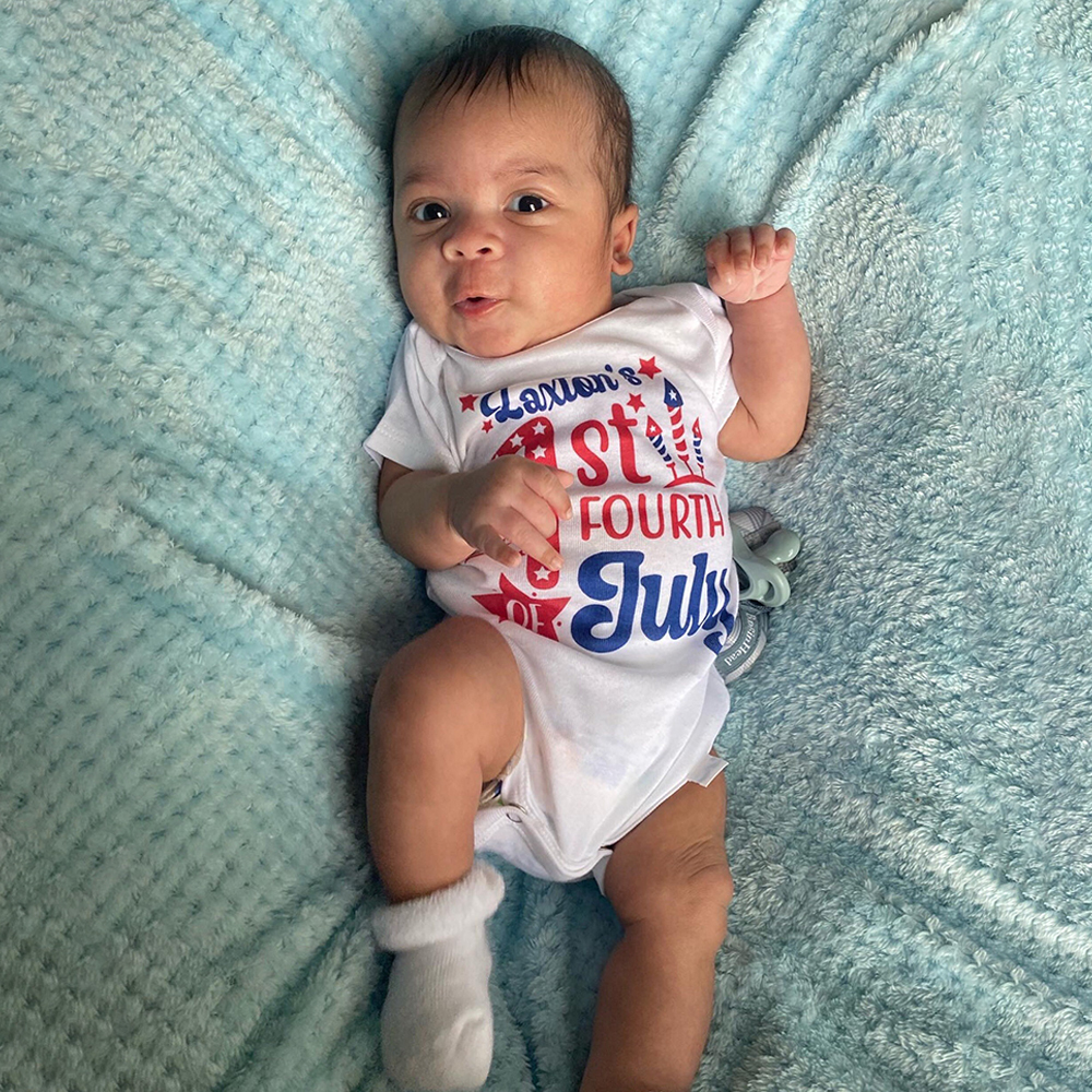 Personalized 4th of July Independence Day Shirts | CWBaby241