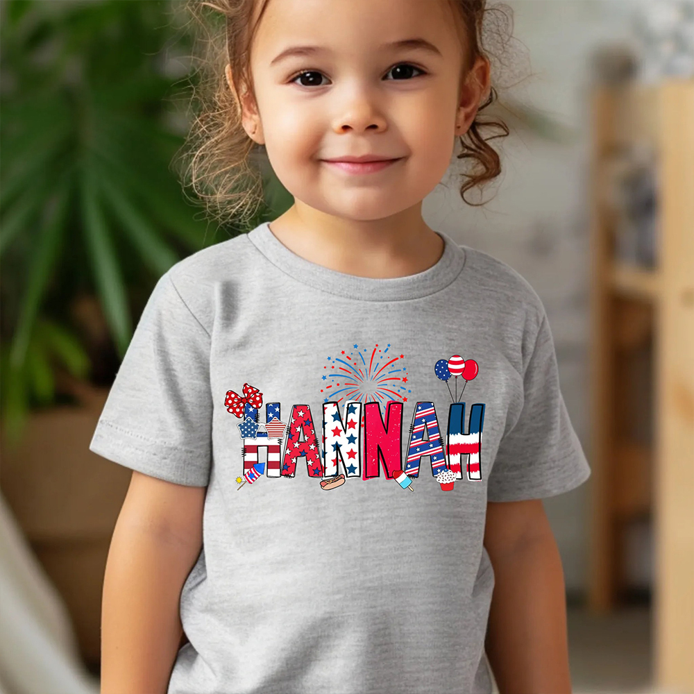 Personalized 4th of July Independence Day Shirts | CWBaby242