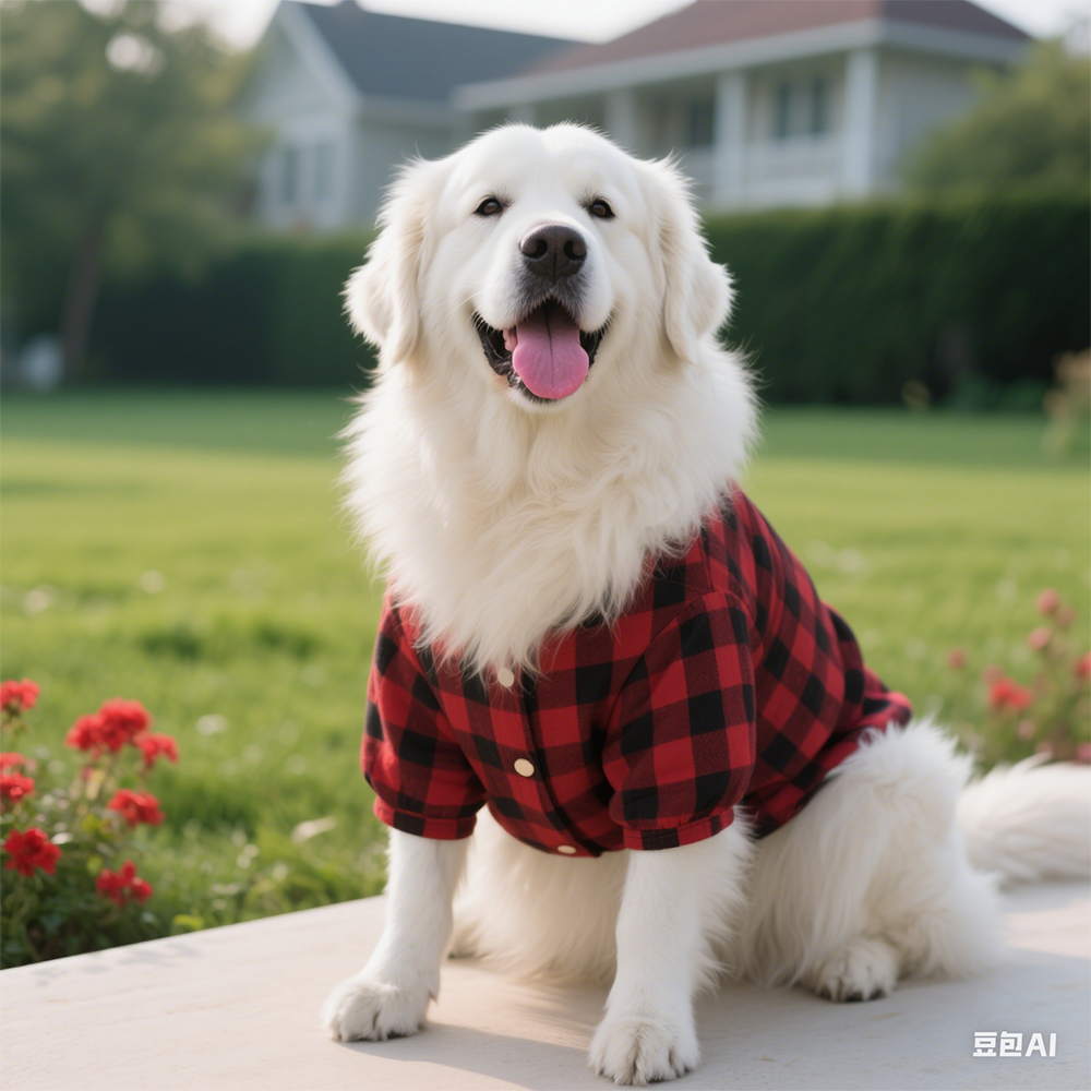 Personalized Leather Patch Pet Shirt | BKPet152