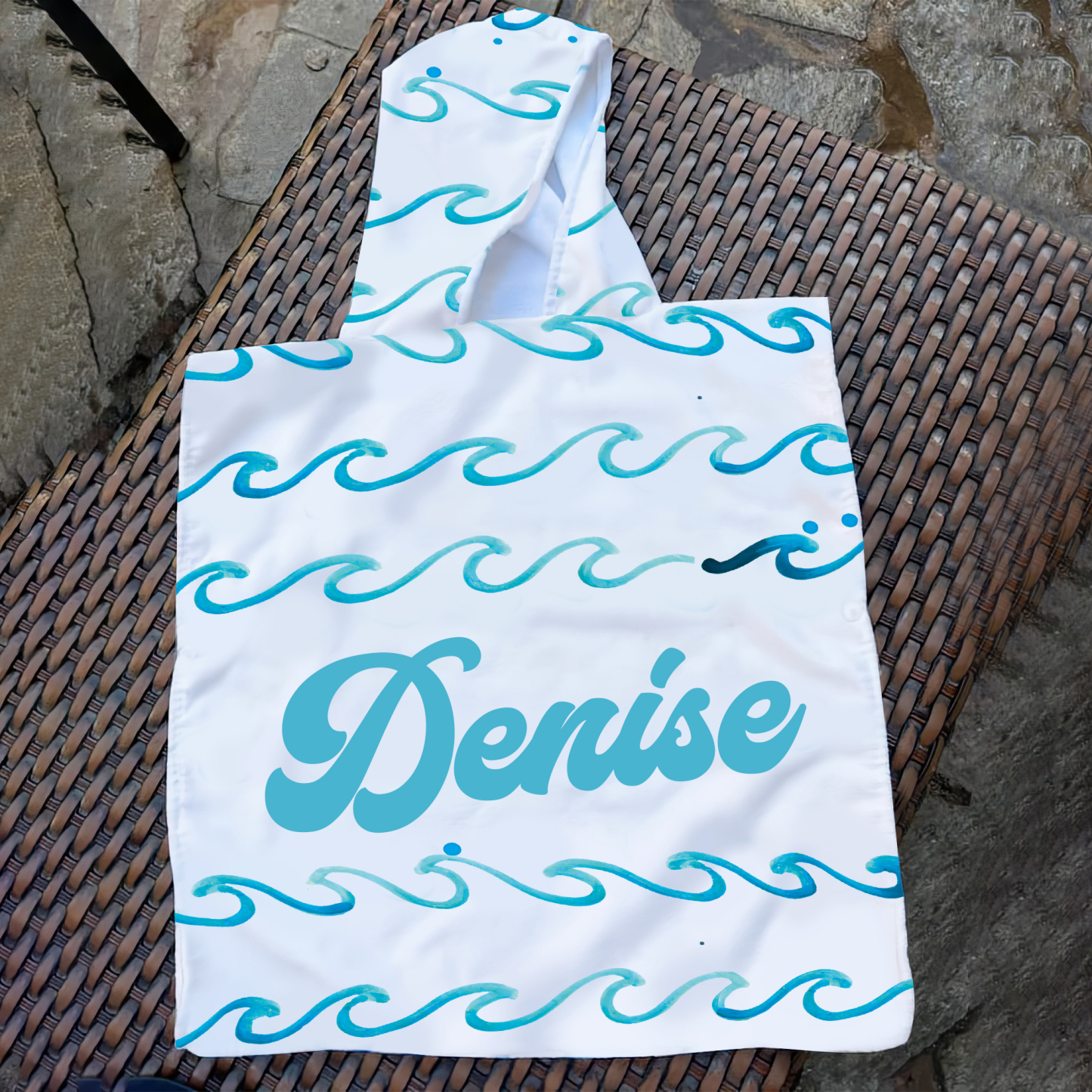 Personalized Hooded Beach Towel for Summer & Beach | CWHTowel42