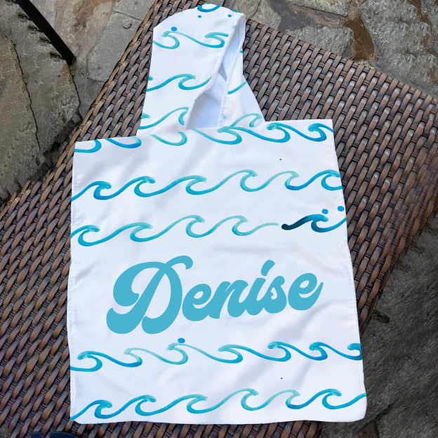 Personalized Hooded Beach Towel for Summer & Beach | CWHTowel42