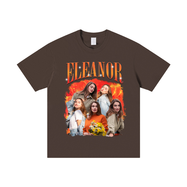 Personalized Original Comfort Cotton Portrait Photo T-Shir | MCGift04