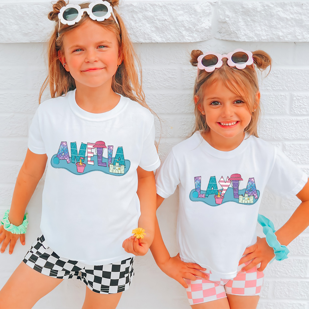 Personalized Baby Summer Beach Style Shirts | CWBaby200