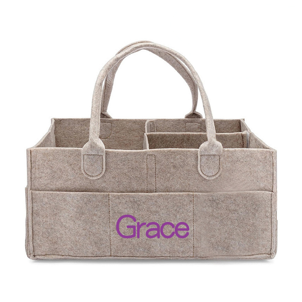 Personalized Baby Accessories & Diapers Portable Nursery Bag | CWToy141