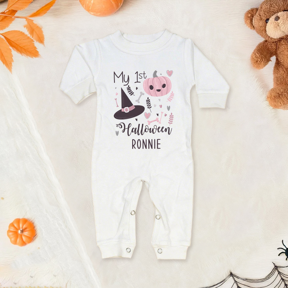 Personalized Baby Lovely First Halloween Outfit | CWHalloween22