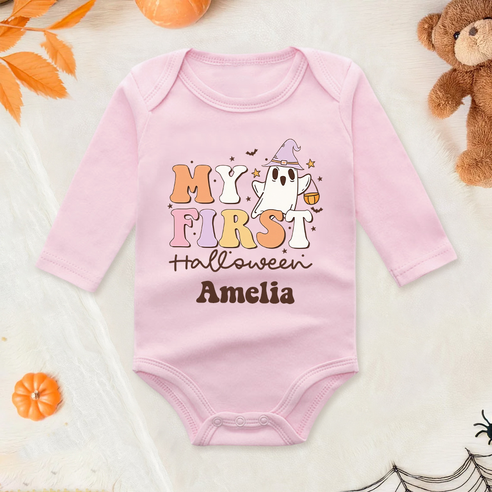 Personalized Baby Lovely First Halloween Outfit | CWHalloween25
