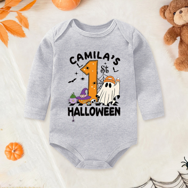 Personalized Baby Lovely First Halloween Outfit | CWHalloween27