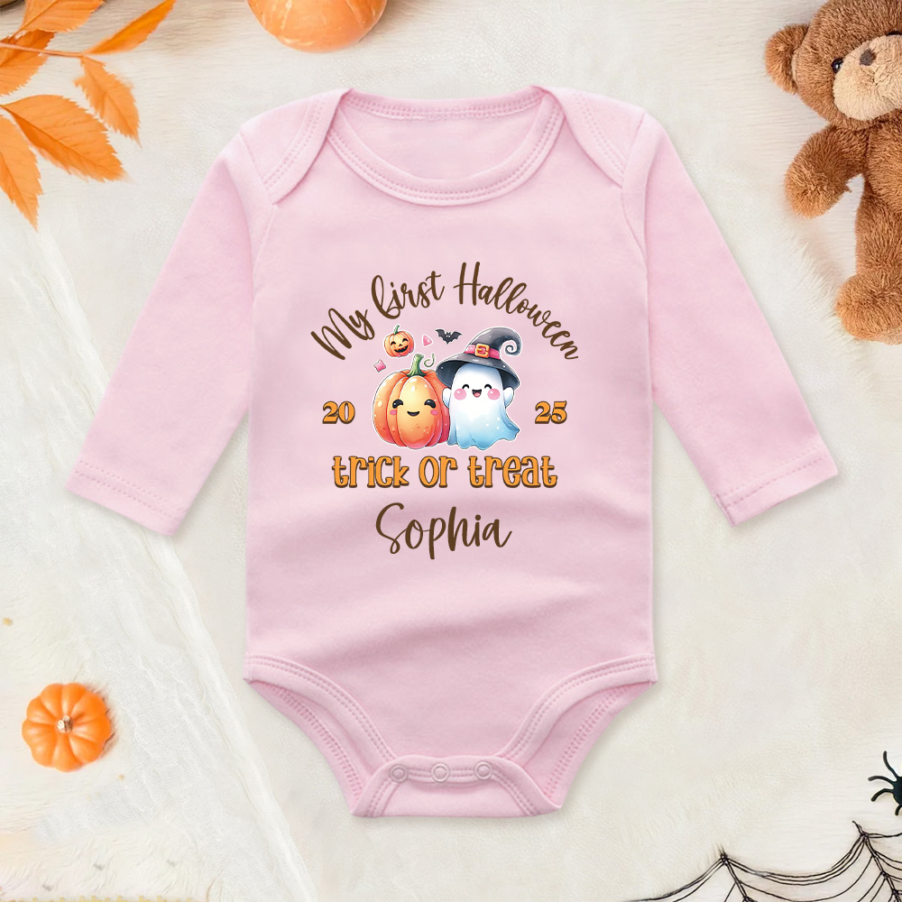 Personalized Baby Lovely First Halloween Outfit | CWHalloween29