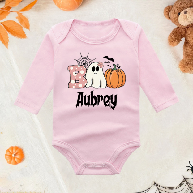 Personalized Baby Lovely First Halloween Outfit | CWHalloween32