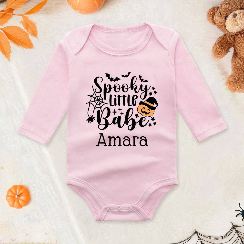 Personalized Baby Lovely First Halloween Outfit | CWHalloween34