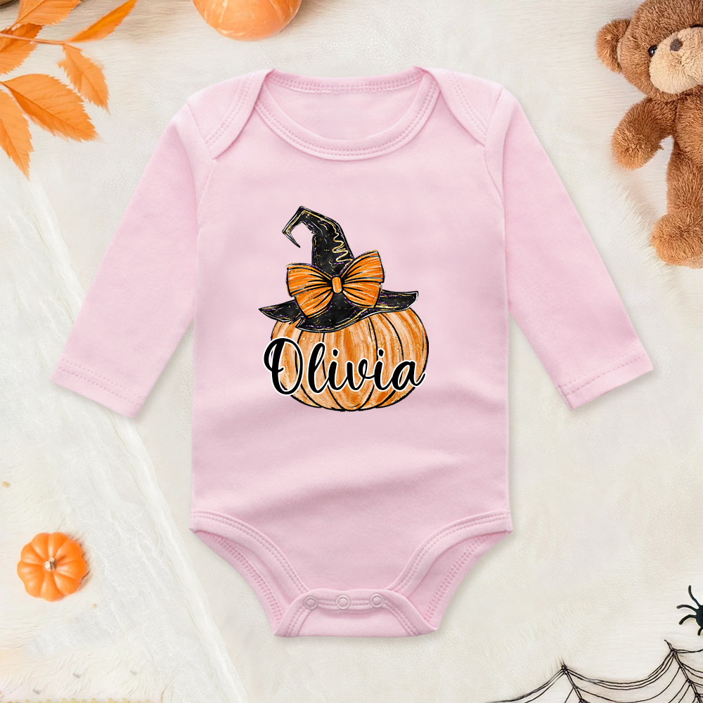 Personalized Baby Lovely First Halloween Outfit | CWHalloween39