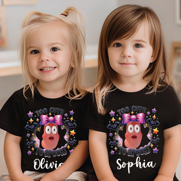 Personalized Larva's Halloween Funny Kid Shirt | Larva07