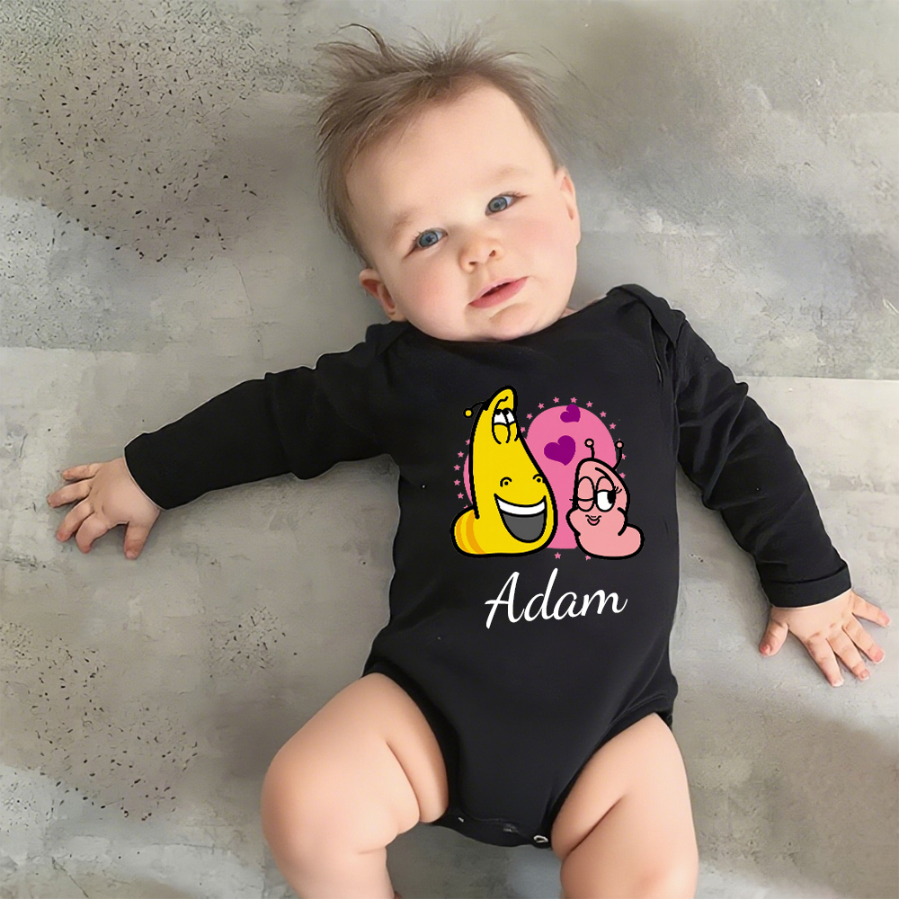 Personalized Larva's Funny Baby Romper | Larva22