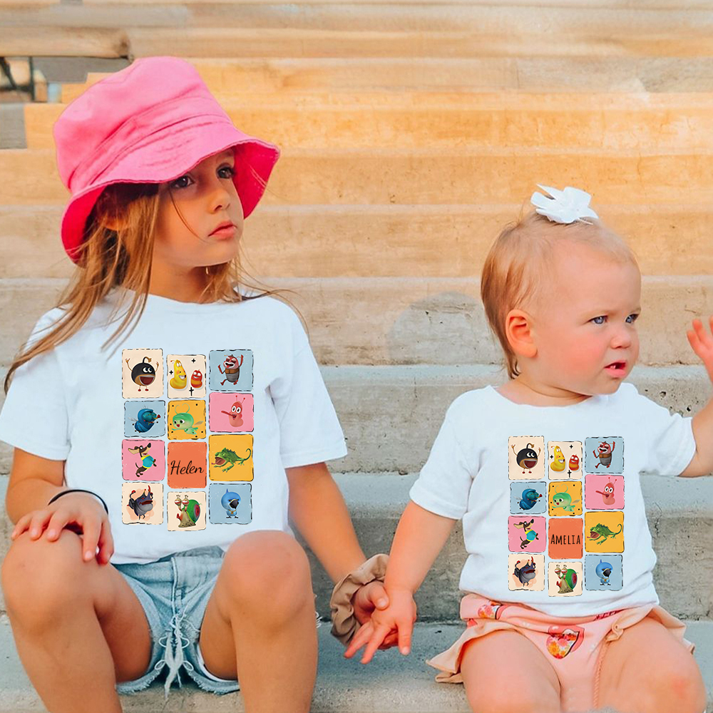 Personalized Larva's Funny Kid Shirt | Larva30