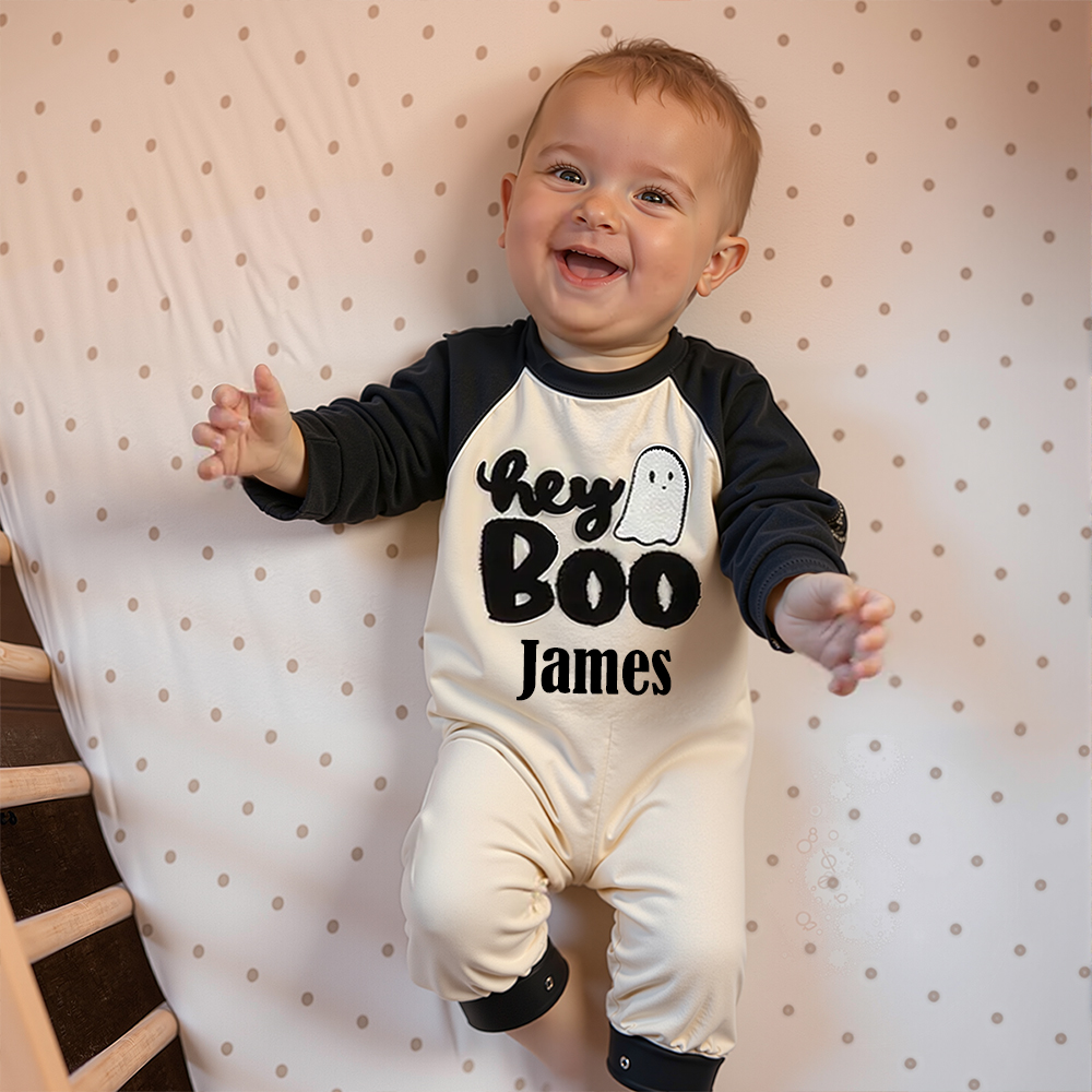 Personalized Baby First Halloween Romper | CWHalloween67