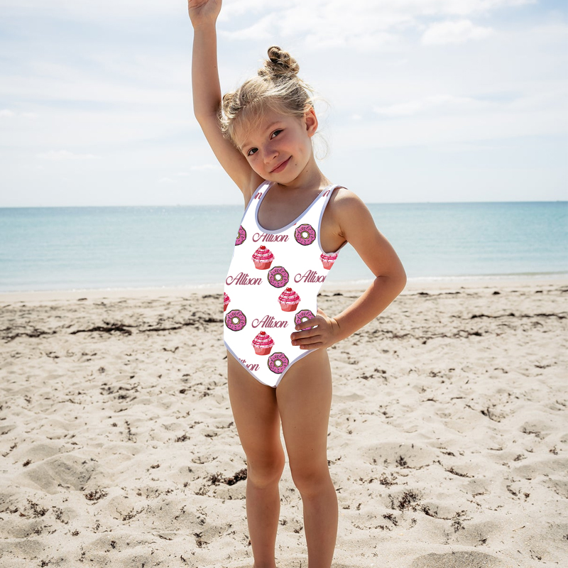 Personalized Rainbow Pattern Swimsuit for Summer | InSwin10
