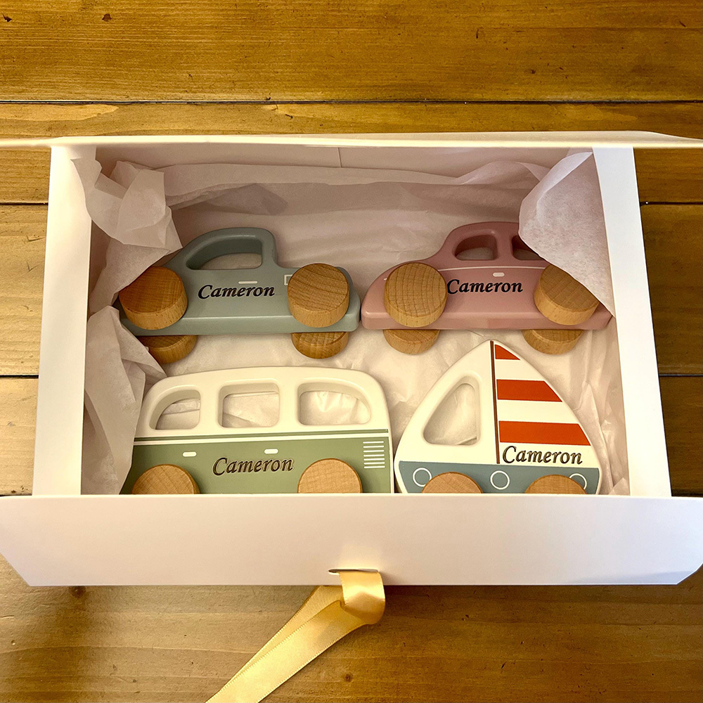 Personalized Wooden Toy Car for Toddler | CWToy153