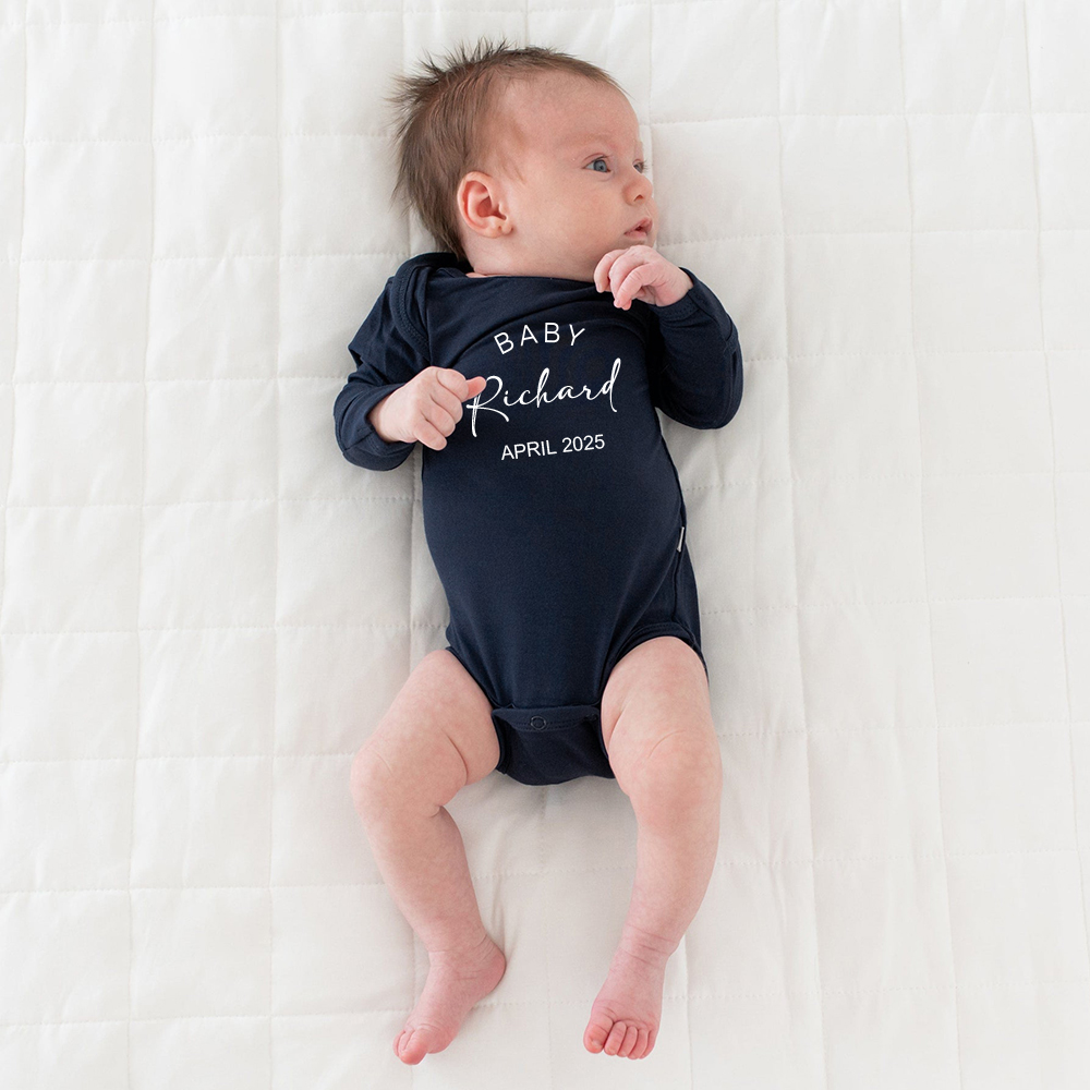 Personalized Personalized Baby Coming Home Romper | CWBaby318